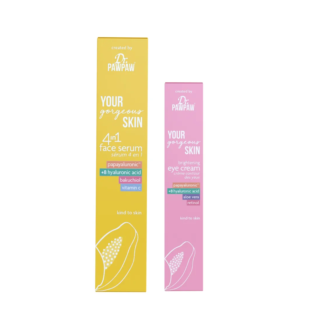 4 in 1 Face Serum   Brightening Eye Cream