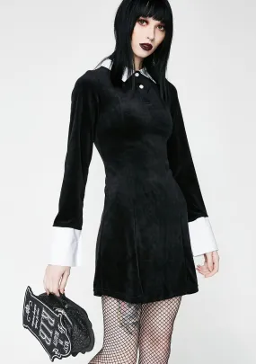Addams Velvet Dress