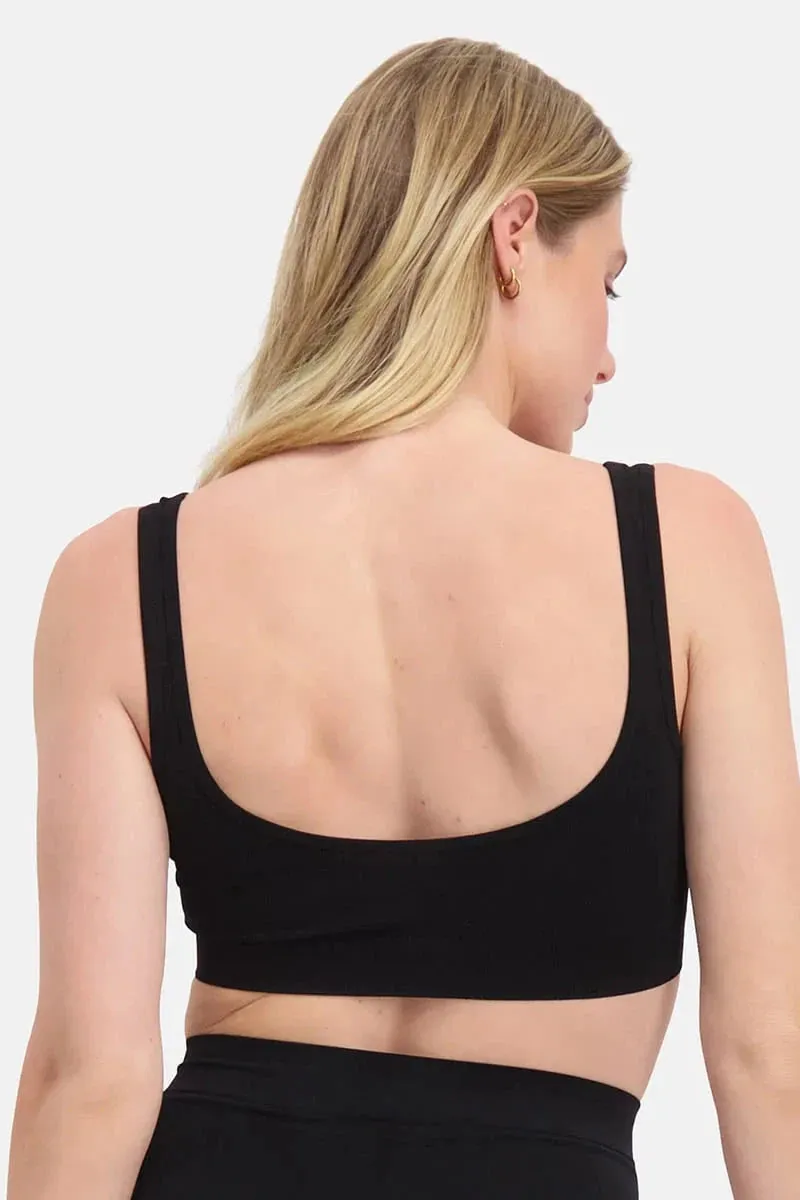 Bamboo Basic Ladies BB Fleur Knitted Seamless Padded Bra