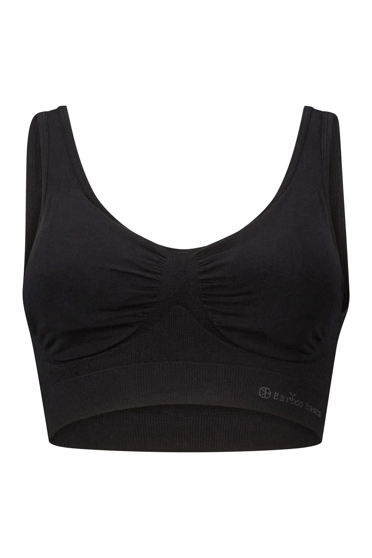 Bamboo Basic Ladies BB Fleur Knitted Seamless Padded Bra