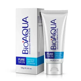 BIOAQUA Skin Care Acne Face Removal Cleanser Cream Spots Scar Blemish Mark 100g