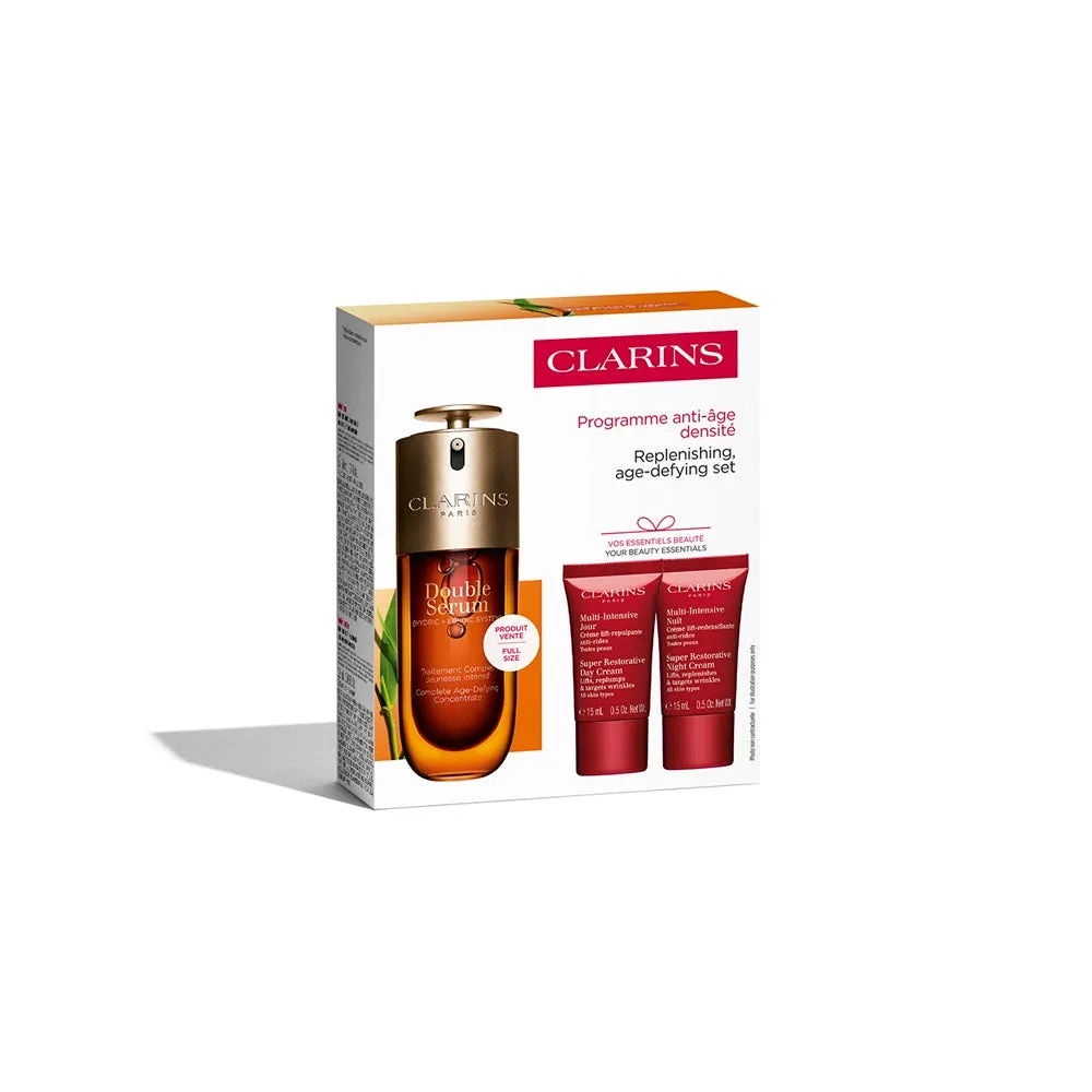 Clarins Double Serum & Super Restorative Value Pack