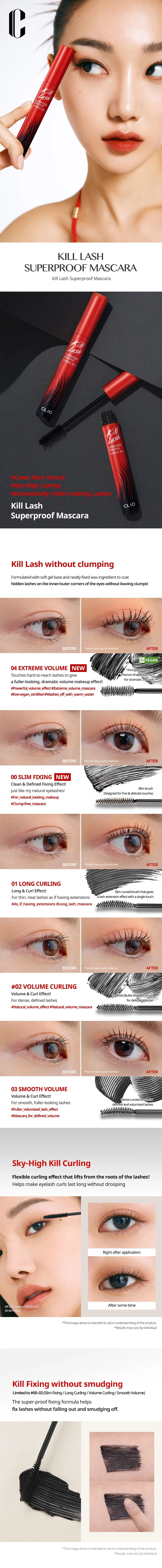 Clio Kill Lash Superproof Mascara