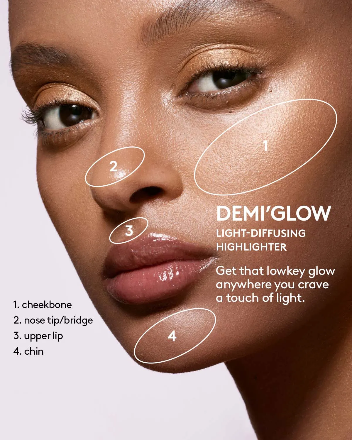 Demi'glow Light-Diffusing Highlighter — Trophies in Truffle