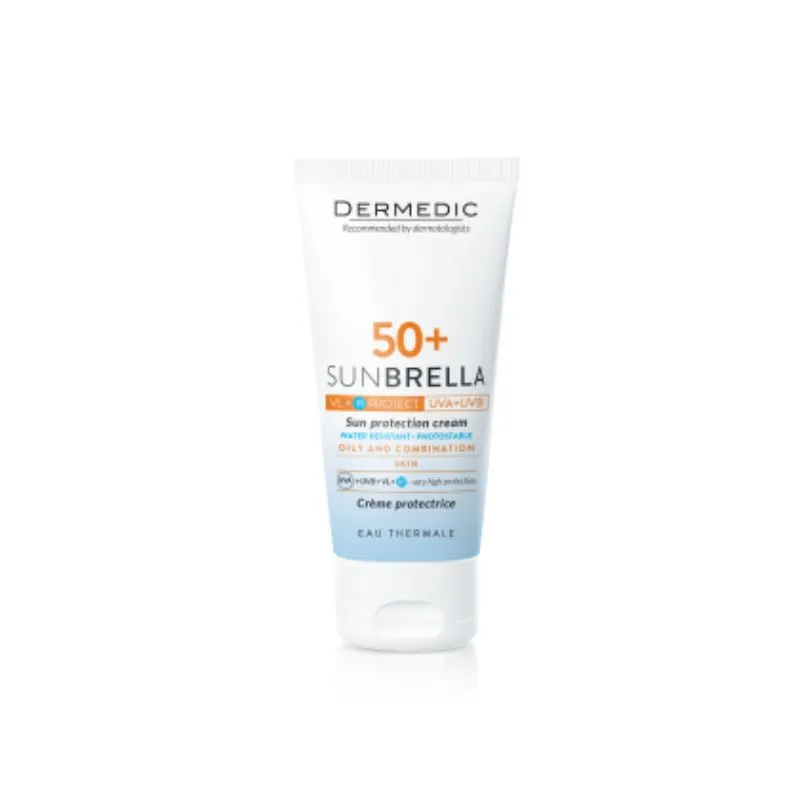 Dermedic Sunbrella Spf 50  Sun Protection Cream Oily / Comb. Skin 50Ml Offer 1 1 1KT