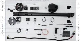 DJI Agras T-30 M3 Arm Parts Package