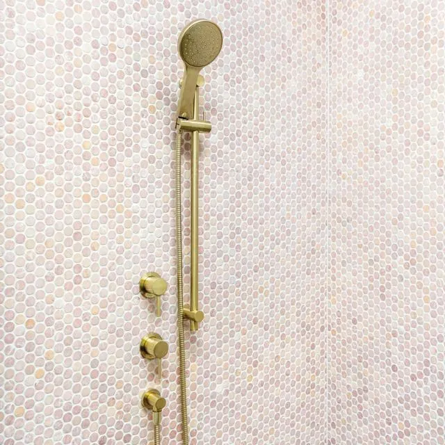 Fienza Kaya Rail Shower Urban Brass