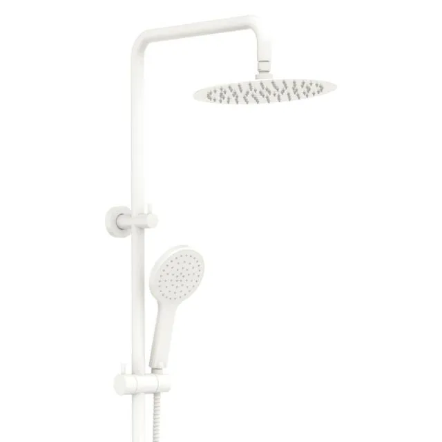Fienza Kaya Twin Rail Shower Matte White