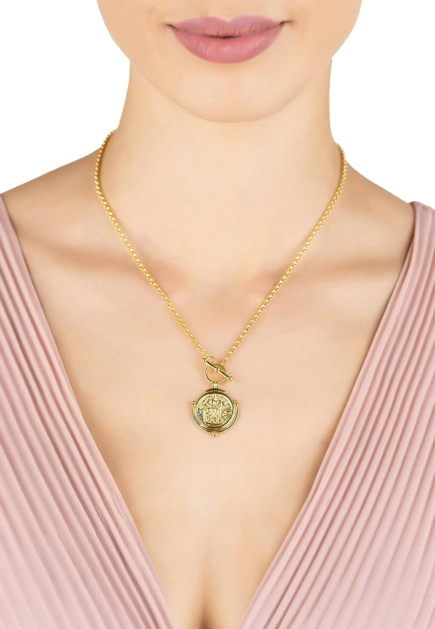 Godiva Necklace Gold