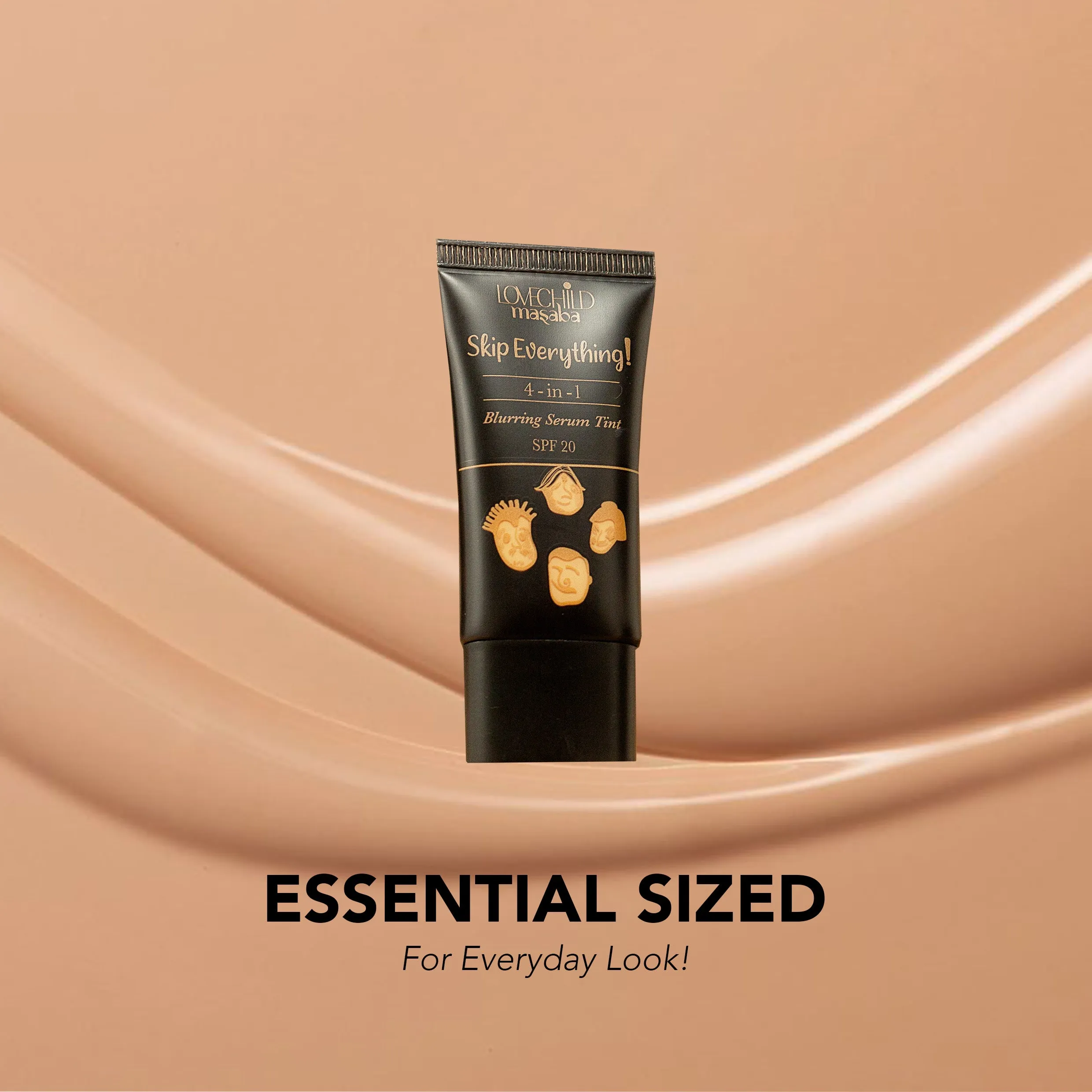 Gossip Girlfriend- Skip Everything Blurring Serum Skin Tint  4-in-1 Benefits