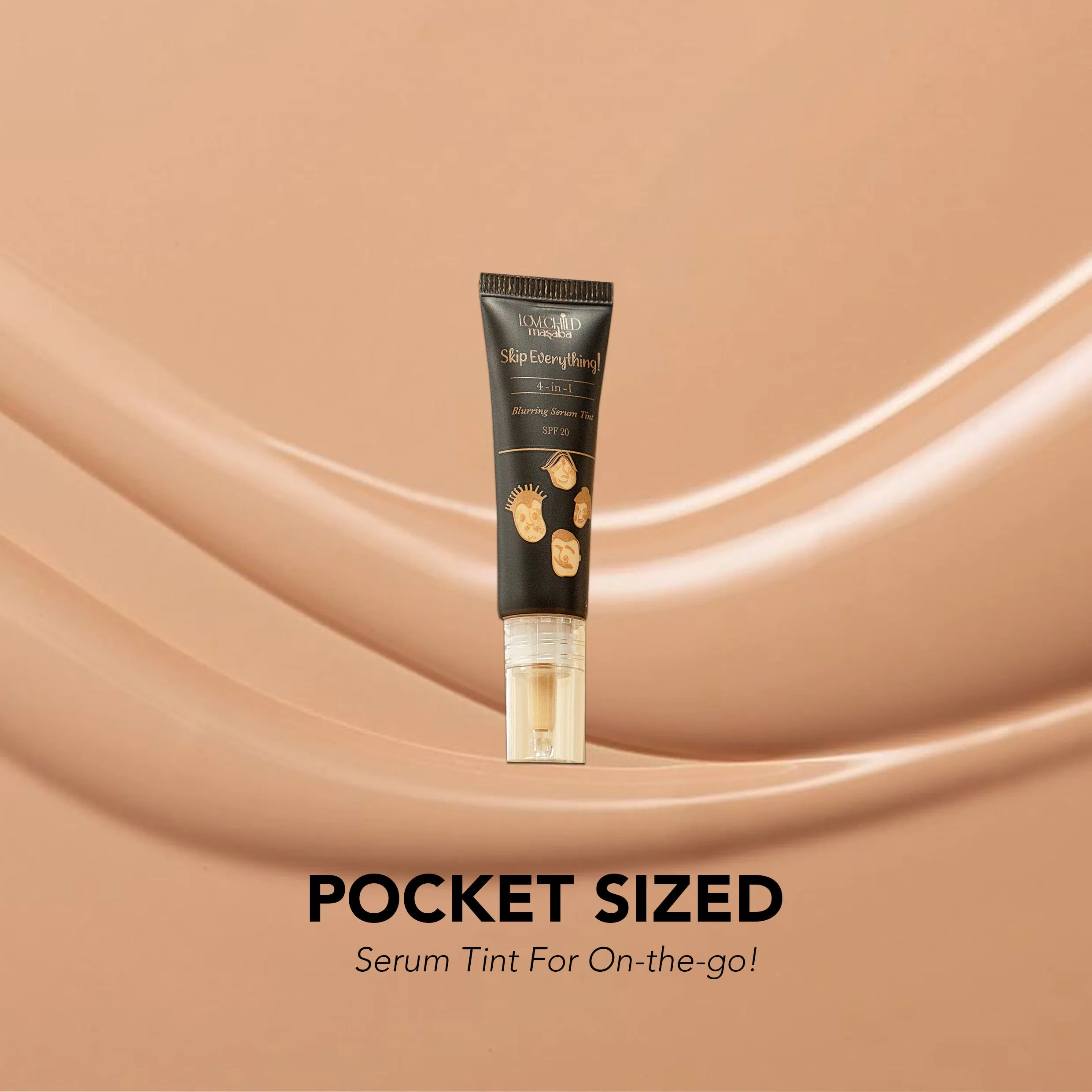 Gossip Girlfriend- Skip Everything Blurring Serum Skin Tint  4-in-1 Benefits