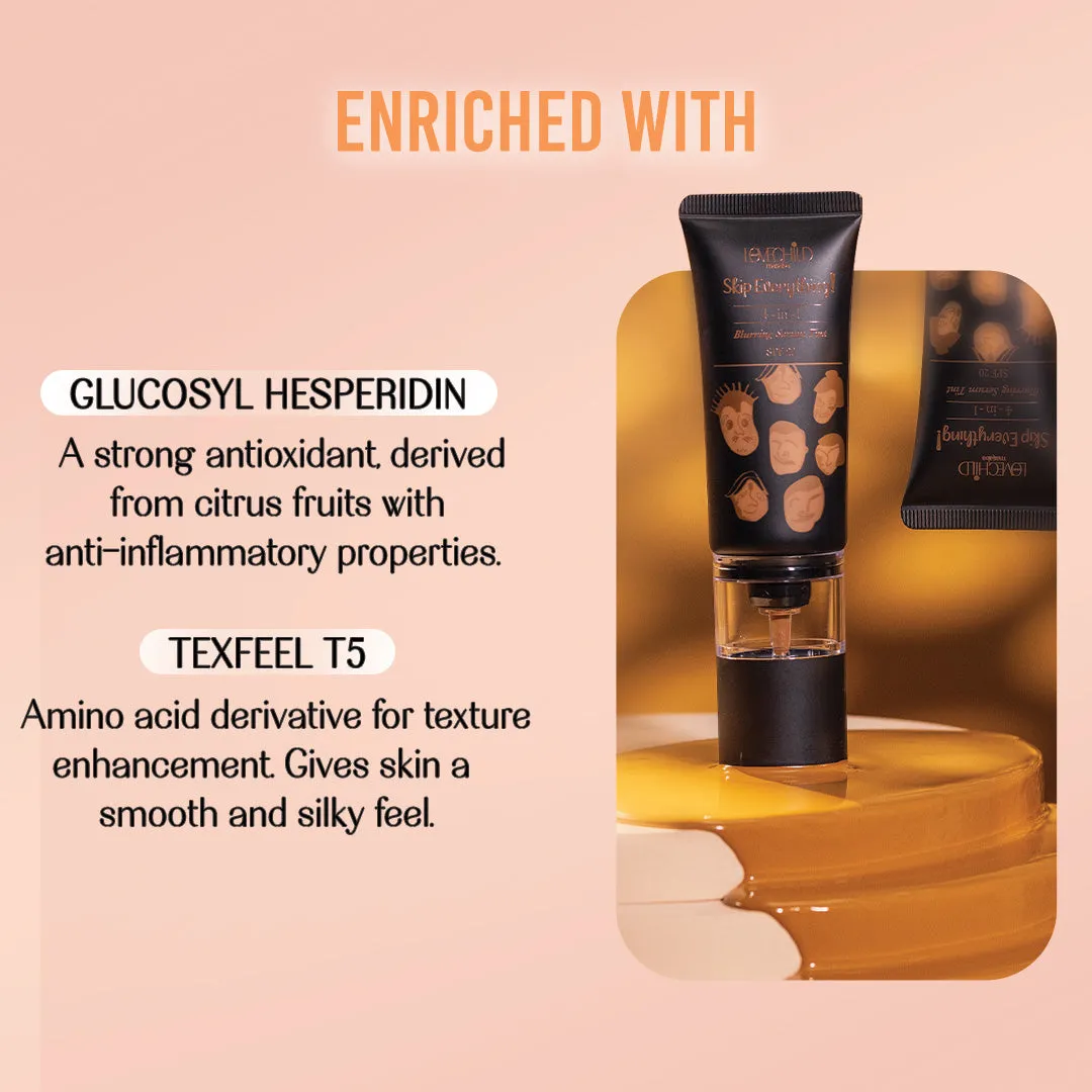Gossip Girlfriend- Skip Everything Blurring Serum Skin Tint  4-in-1 Benefits