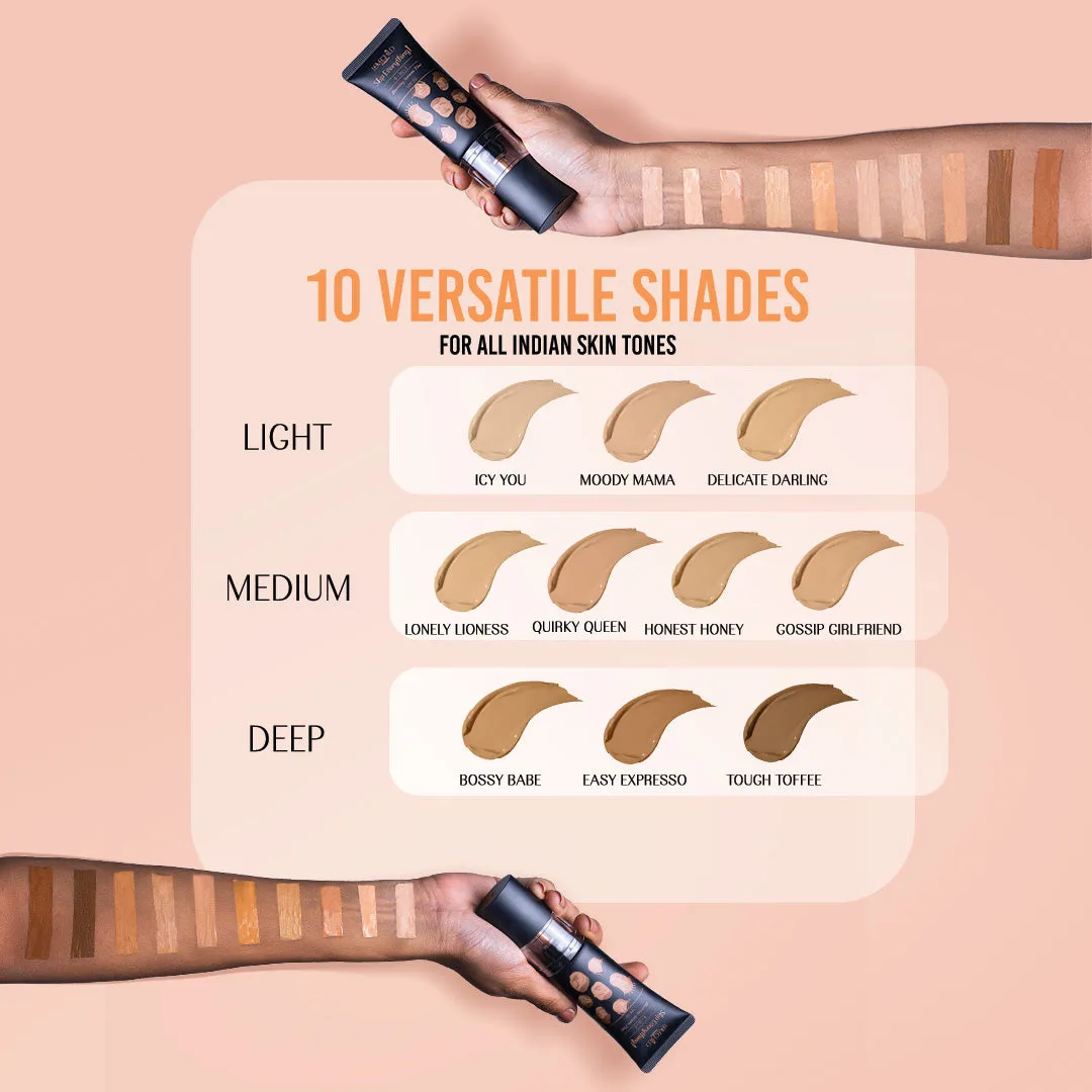 Gossip Girlfriend- Skip Everything Blurring Serum Skin Tint  4-in-1 Benefits