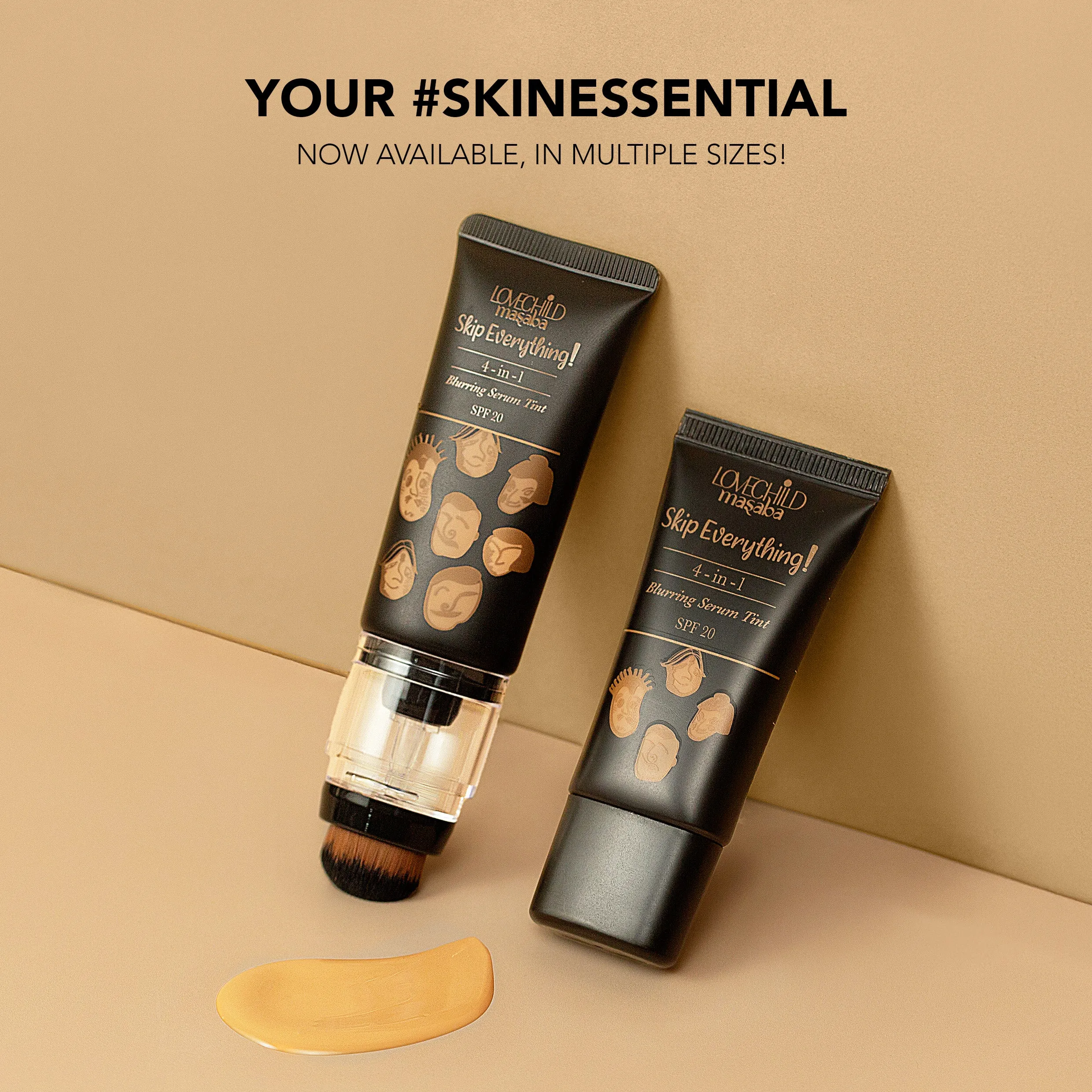 Gossip Girlfriend- Skip Everything Blurring Serum Skin Tint  4-in-1 Benefits