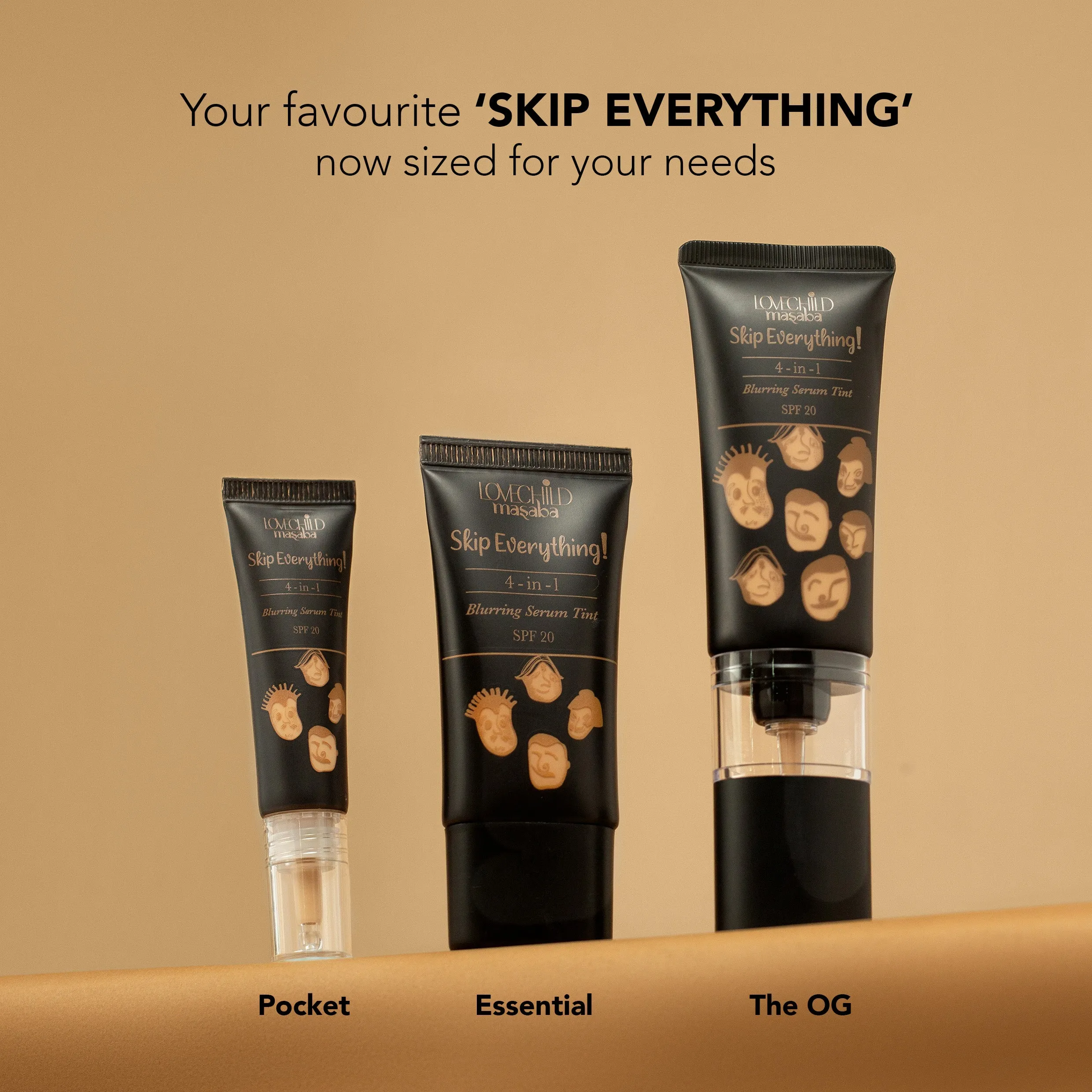 Gossip Girlfriend- Skip Everything Blurring Serum Skin Tint  4-in-1 Benefits