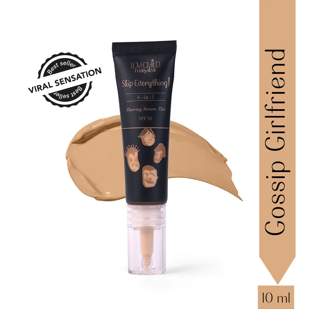 Gossip Girlfriend- Skip Everything Blurring Serum Skin Tint  4-in-1 Benefits
