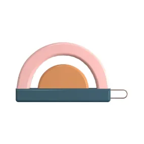 Horizon | Hair Clip - Desert Teal  Blush Bloom