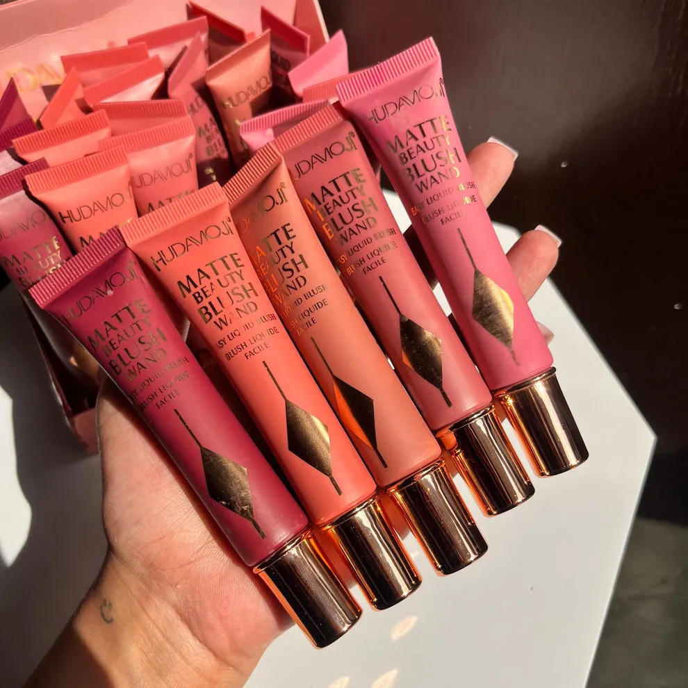 Hudamoji - 6 Color Creamy Liquid Blush