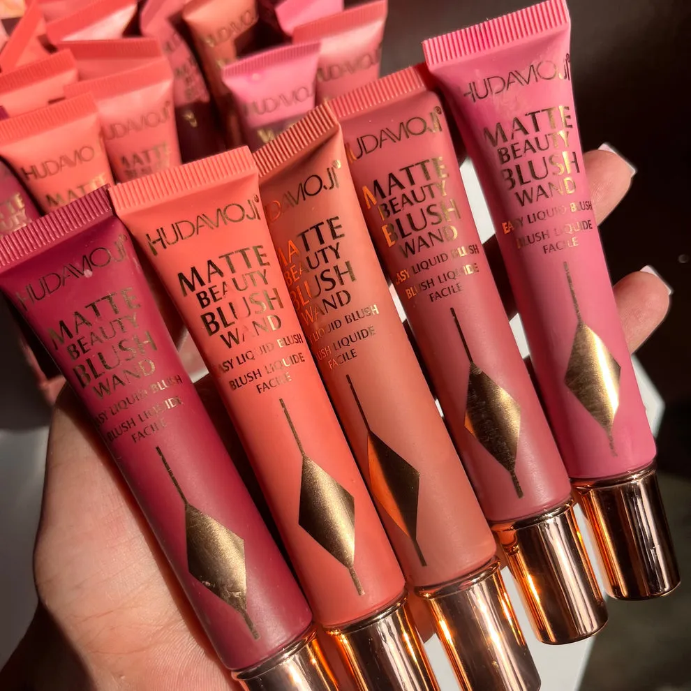 Hudamoji - 6 Color Creamy Liquid Blush