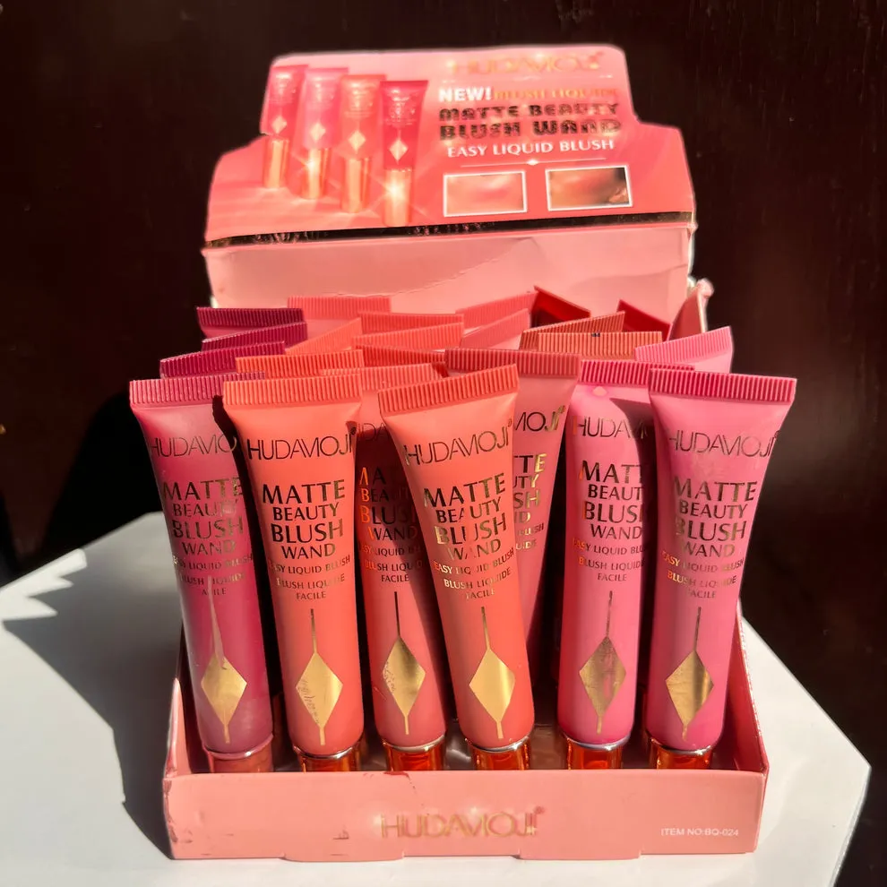 Hudamoji - 6 Color Creamy Liquid Blush