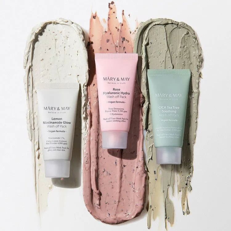Mary&May CICA Tea Tree Soothing Wash Off Pack 30ml