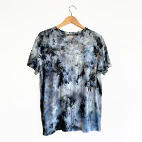 Men's Carbon Black Ice Dyed Organic Bamboo T-shirt