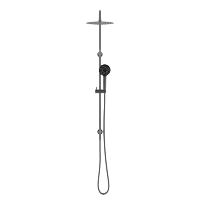 Nero Round Project Twin Shower 4 Star Rating Gun Metal