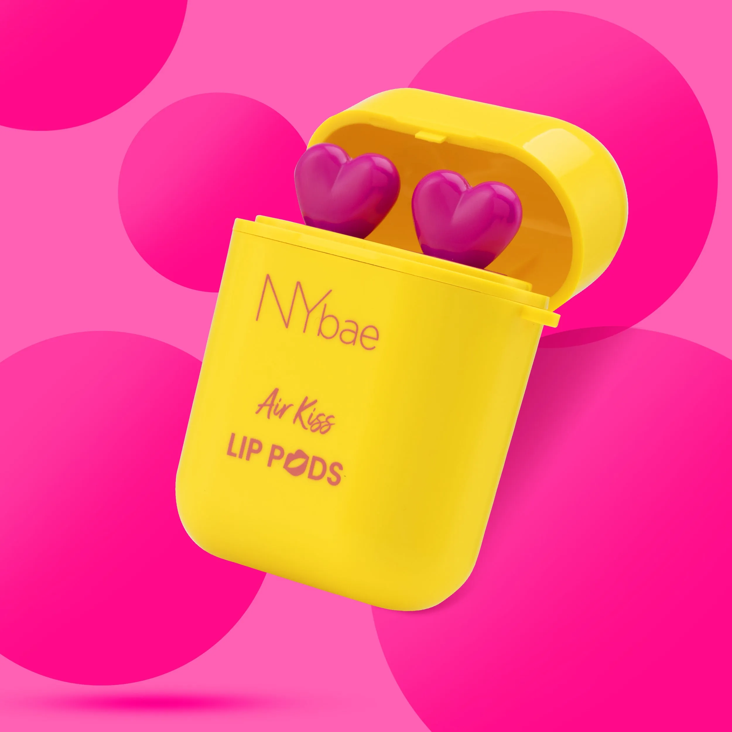 NY Bae Air Kiss Lip Pods - Everyday Affair 02 (2.4g)| Creamy Matte Lipstick | Brown & Nude Lipstick | Long Lasting | Lip & Cheek Stain | Moisturising | Airpods Case | Travel Kit