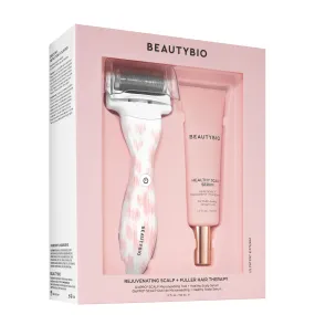 Rejuvenating Scalp   Fuller Hair Therapy Set Blush Leopard  *FINAL SALE*