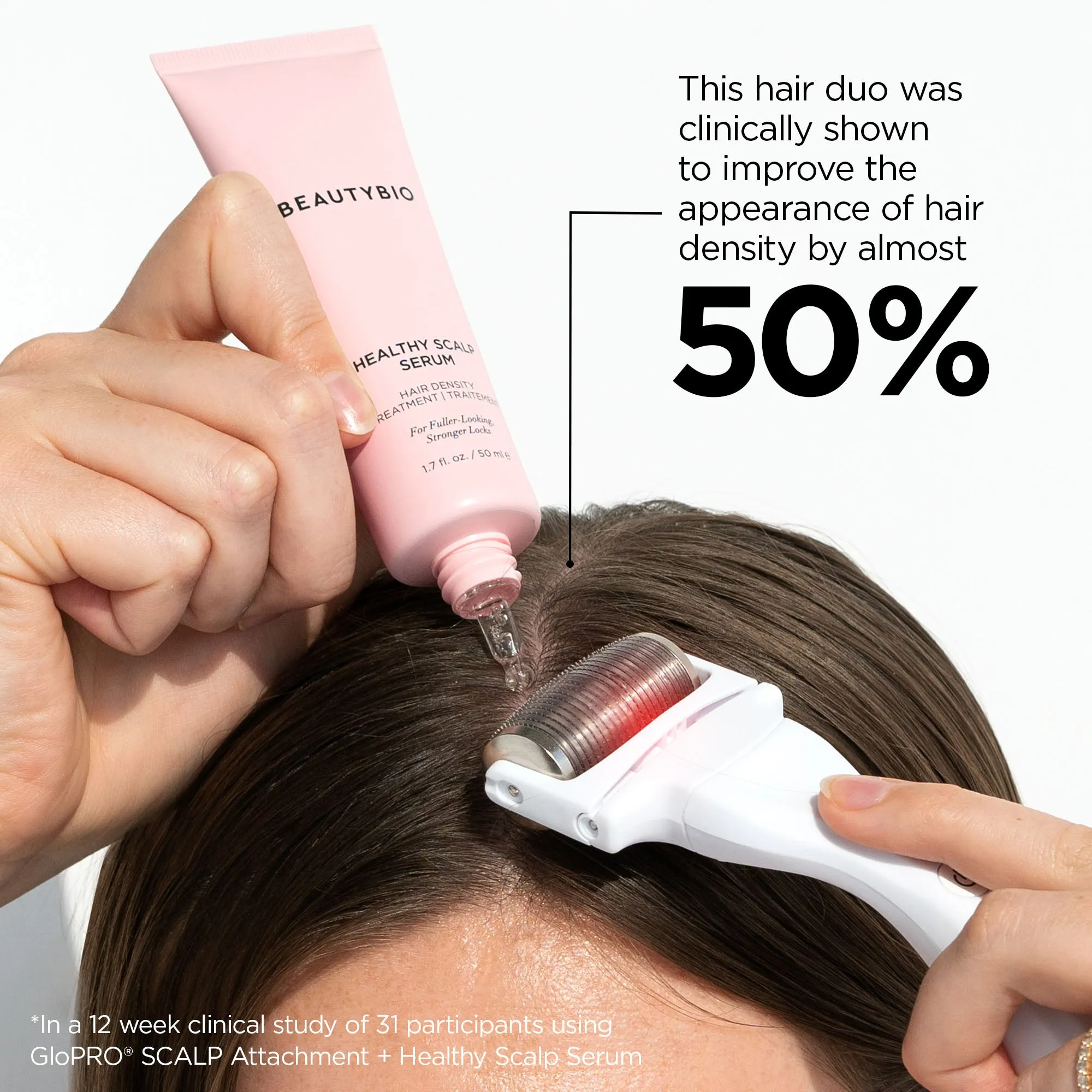Rejuvenating Scalp   Fuller Hair Therapy Set Blush Leopard  *FINAL SALE*
