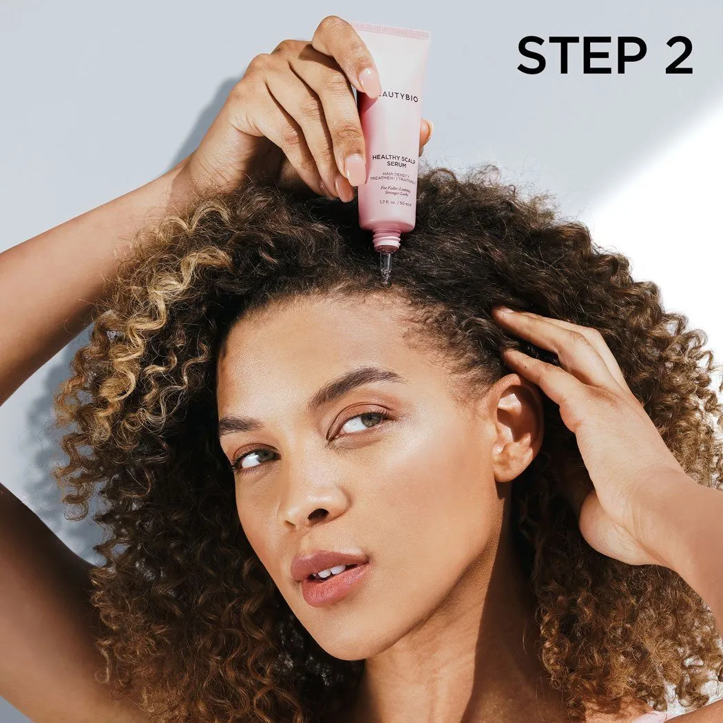 Rejuvenating Scalp   Fuller Hair Therapy Set Blush Leopard  *FINAL SALE*
