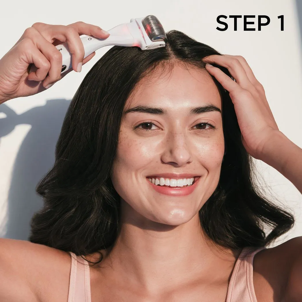 Rejuvenating Scalp   Fuller Hair Therapy Set Blush Leopard  *FINAL SALE*