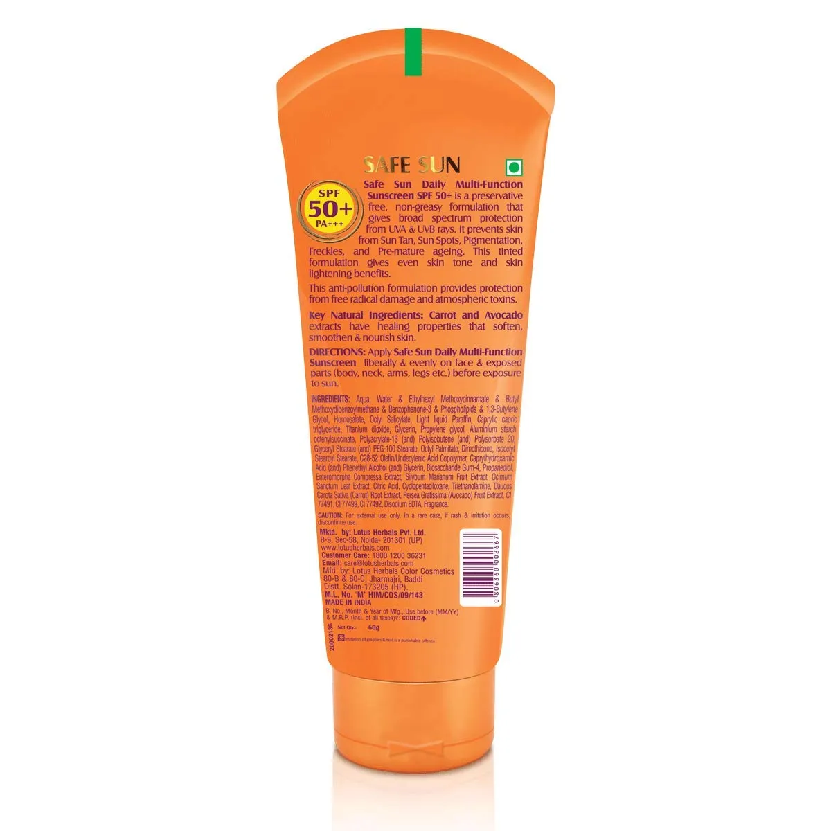 Safe Sun Daily Multi-Function SPF-50 PA   