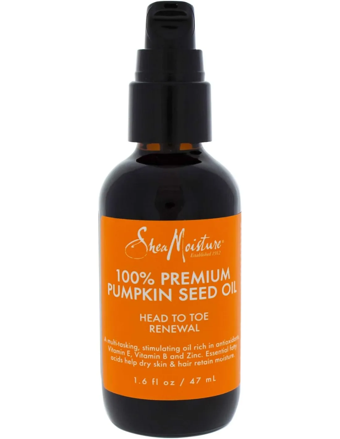 Shea Moisture 100% Premium Pumpkin Seed Oil Head To Toe Renewal 47ml