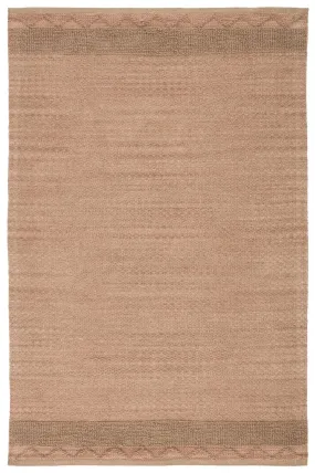 Somerset SOM01 Curran Pink/Tan Rug