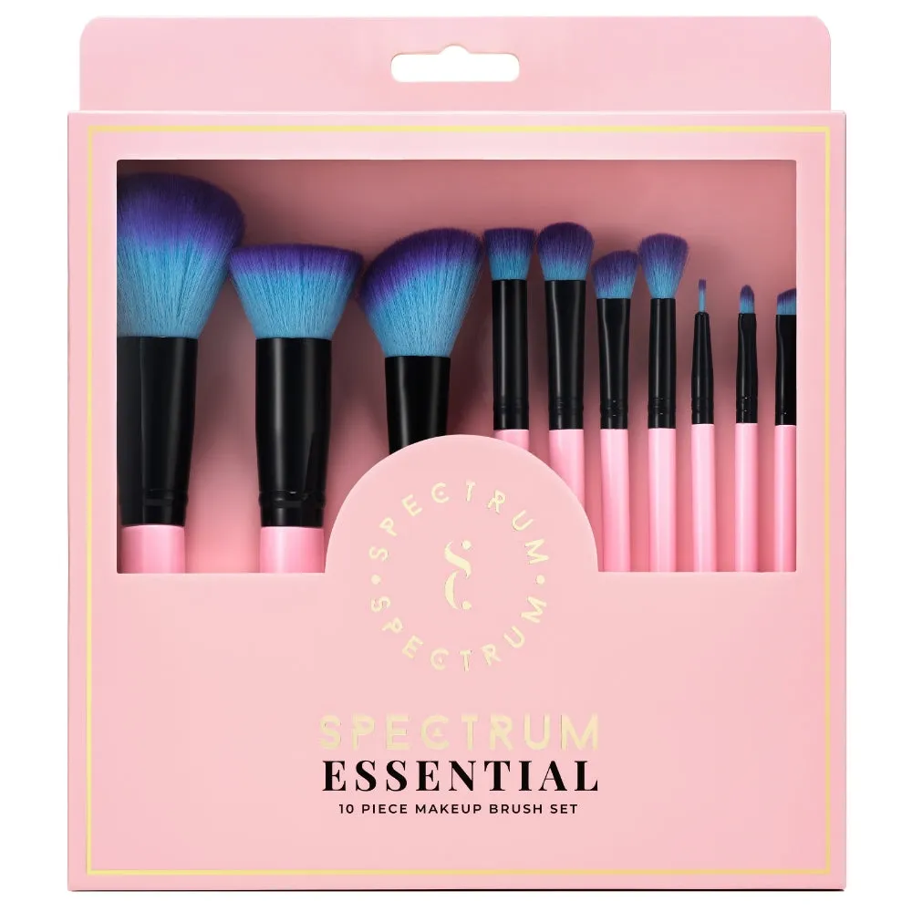 Spectrum Collections 10 Piece Pink Essential Brush Set