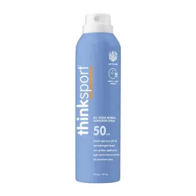 Thinksport All Sheer Mineral Sunscreen Spray Spf 50