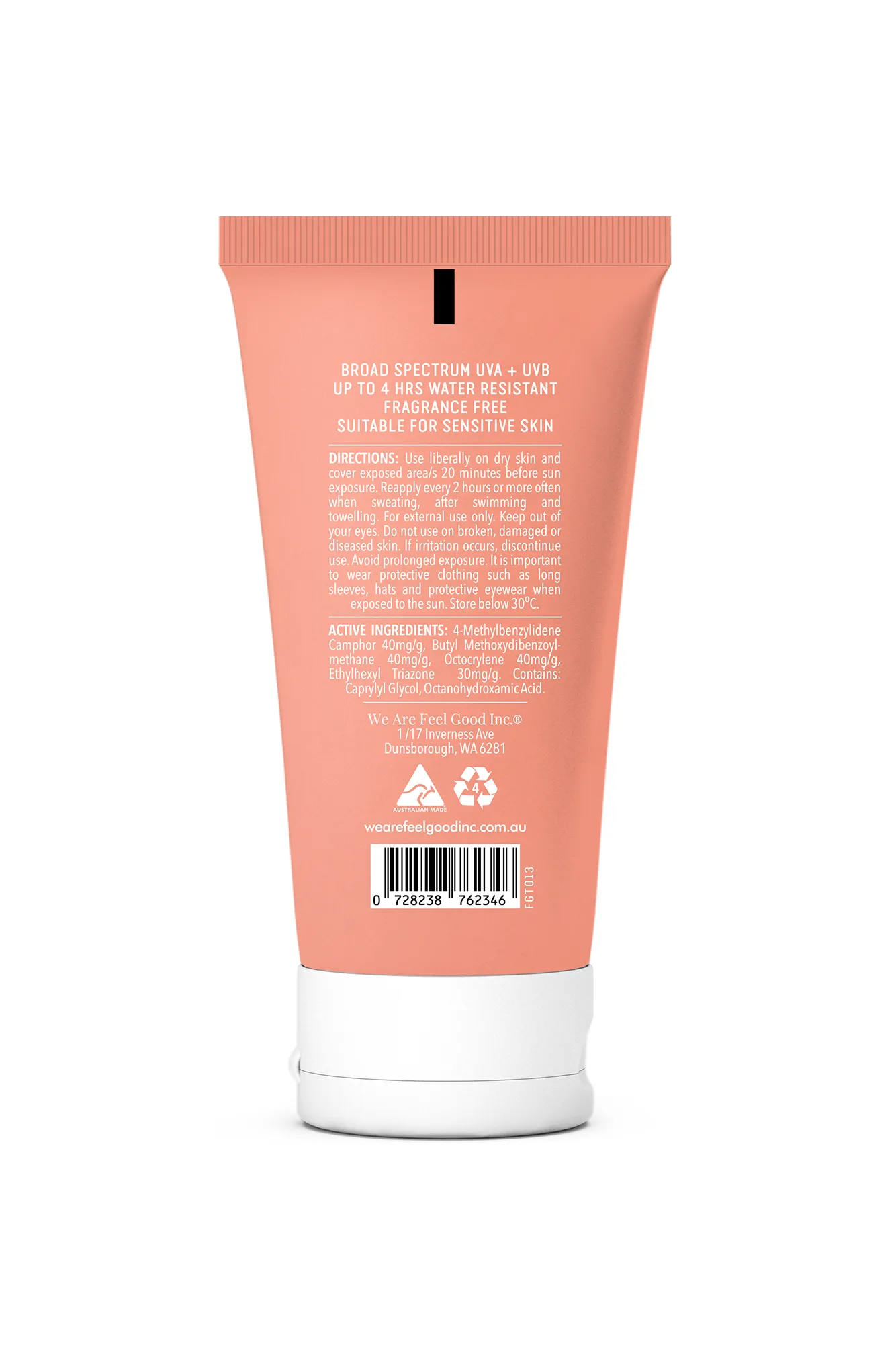 WE ARE FEEL GOOD INC Sensitive Sunscreen SPF 50  75ml