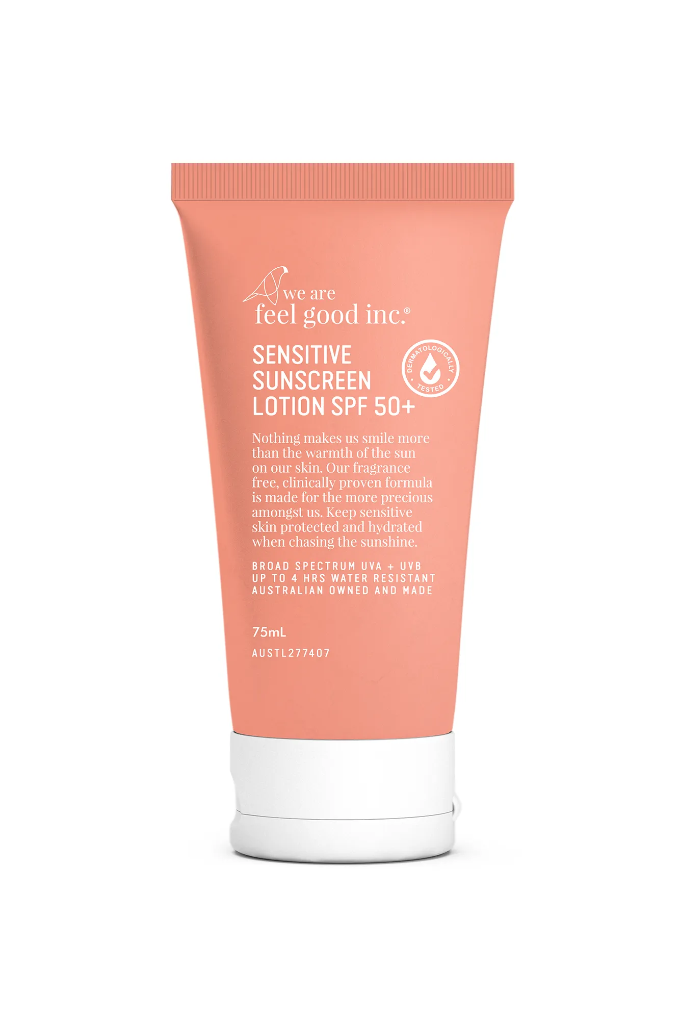 WE ARE FEEL GOOD INC Sensitive Sunscreen SPF 50  75ml